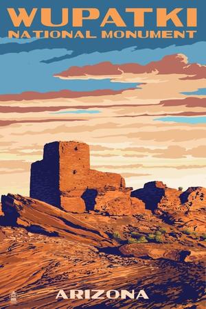 Grand Canyon National Park - Mather Point - Wall Art Print, 24x36