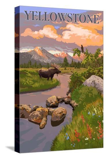 Stretched Canvas Print, , large