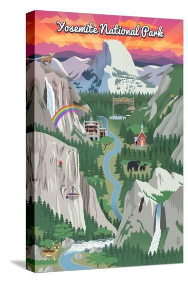 Stretched Canvas Print, , large