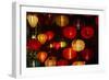 Lantern shop at night, Hoi An, Vietnam-David Wall-Framed Photographic Print