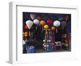 Lantern Shop in Hoi an Ancient Town, Vietnam-Keren Su-Framed Photographic Print