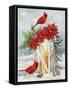 Lantern with Animals-MAKIKO-Framed Stretched Canvas