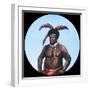 Lantern, Zulu, Cetewayo-null-Framed Art Print