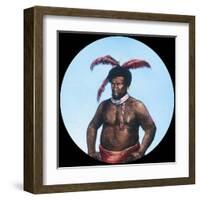 Lantern, Zulu, Cetewayo-null-Framed Art Print