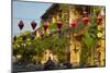 Lanterns and restaurants, Hoi An, Vietnam-David Wall-Mounted Photographic Print