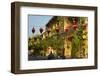 Lanterns and restaurants, Hoi An, Vietnam-David Wall-Framed Photographic Print