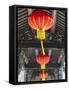 Lanterns at Chen Clan Academy, Guangzhou, Guangdong, China-Ian Trower-Framed Stretched Canvas