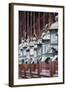 Lanterns at Kasuga Taisha Shrine (Unesco World Heritage Site) at Dusk, Nara, Kansai, Japan-Ian Trower-Framed Photographic Print