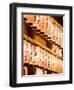 Lanterns at Yasaka-Jinja, Kyoto, Japan, Asia-Ben Pipe-Framed Photographic Print