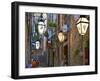 Lanterns, Dubrovnik, Dalmatia, Croatia-Neil Farrin-Framed Photographic Print