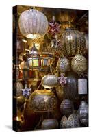 Lanterns for Sale in the Souk, Marrakesh, Morocco, North Africa, Africa-Simon Montgomery-Stretched Canvas