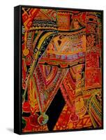 Lanterns from India-Linda Arthurs-Framed Stretched Canvas