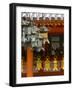 Lanterns Hanging Outside Kasuga Taisha Temple in Nara Koen, Nara, Kansai Region, Honshu, Japan-Gavin Hellier-Framed Photographic Print