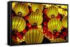 Lanterns, Hoi An, Vietnam-David Wall-Framed Stretched Canvas