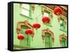 Lanterns In The Wind-Sonja Quintero-Framed Stretched Canvas