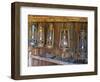 Lanterns Inside Boone's General Store, Abandoned Mining Town of Bodie, Bodie State Historic Park-Dennis Flaherty-Framed Photographic Print