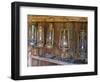 Lanterns Inside Boone's General Store, Abandoned Mining Town of Bodie, Bodie State Historic Park-Dennis Flaherty-Framed Photographic Print