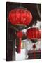 Lanterns, Lijiang (UNESCO World Heritage Site), Yunnan, China-Ian Trower-Stretched Canvas