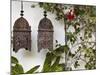 Lanterns on Wall, Betancuria, Fuerteventura, Canary Islands, Spain-Jon Arnold-Mounted Photographic Print