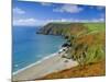 Lantic Bay, Near Fowey, Cornwall, England,UK-John Miller-Mounted Photographic Print