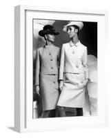 Lanvin Fashion for Autumn-Winter Collection 1966-null-Framed Photo