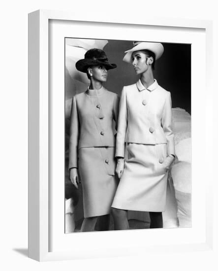 Lanvin Fashion for Autumn-Winter Collection 1966-null-Framed Photo