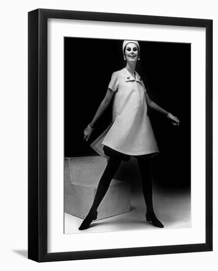 Lanvin Fashion for Spring-Summer Collection 1967-null-Framed Photo