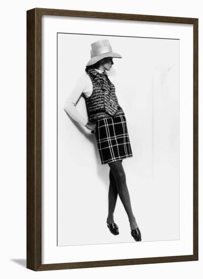 Lanvin Fashion for Spring-Summer Collection 1968-null-Framed Photo