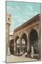 Lanzi Loggia, Florence, Italy-null-Mounted Art Print
