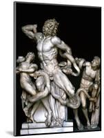 Laocoon and His Sons. Sculpture. 25BC-null-Mounted Giclee Print