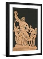 Laocoon-Bartolomeo Pinelli-Framed Giclee Print