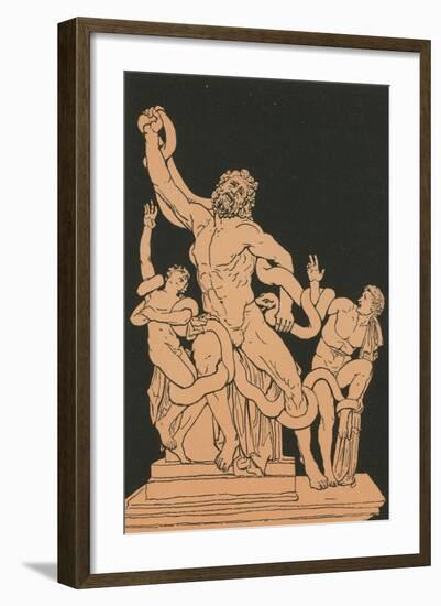 Laocoon-Bartolomeo Pinelli-Framed Giclee Print