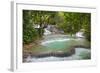 Laos, Kuang Si-Nigel Pavitt-Framed Photographic Print