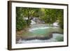 Laos, Kuang Si-Nigel Pavitt-Framed Photographic Print