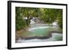 Laos, Kuang Si-Nigel Pavitt-Framed Photographic Print