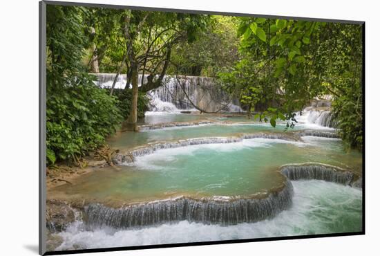 Laos, Kuang Si-Nigel Pavitt-Mounted Photographic Print