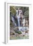 Laos, Luang Prabang. Tat Kuang Si Waterfall.-Walter Bibikow-Framed Premium Photographic Print