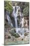 Laos, Luang Prabang. Tat Kuang Si Waterfall.-Walter Bibikow-Mounted Photographic Print