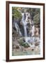 Laos, Luang Prabang. Tat Kuang Si Waterfall.-Walter Bibikow-Framed Photographic Print