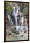 Laos, Luang Prabang. Tat Kuang Si Waterfall.-Walter Bibikow-Framed Photographic Print