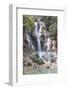 Laos, Luang Prabang. Tat Kuang Si Waterfall.-Walter Bibikow-Framed Photographic Print