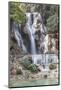 Laos, Luang Prabang. Tat Kuang Si Waterfall.-Walter Bibikow-Mounted Photographic Print