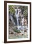 Laos, Luang Prabang. Tat Kuang Si Waterfall.-Walter Bibikow-Framed Photographic Print