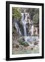 Laos, Luang Prabang. Tat Kuang Si Waterfall.-Walter Bibikow-Framed Photographic Print