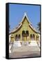 Laos, Luang Prabang. Wat Ho Pha Bang, Royal Palace.-Walter Bibikow-Framed Stretched Canvas