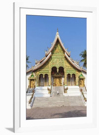 Laos, Luang Prabang. Wat Ho Pha Bang, Royal Palace.-Walter Bibikow-Framed Photographic Print