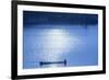 Laos, Sainyabuli. Nam Tien Reservoir, boats.-Walter Bibikow-Framed Photographic Print