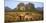 Laos, Vang Vieng. Cows in Front of Limestone Karst at Sunrise-Matt Freedman-Mounted Photographic Print