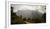 Laos, Vang Vieng. Dirt Road and Mountains-Matt Freedman-Framed Premium Photographic Print