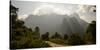 Laos, Vang Vieng. Dirt Road and Mountains-Matt Freedman-Stretched Canvas